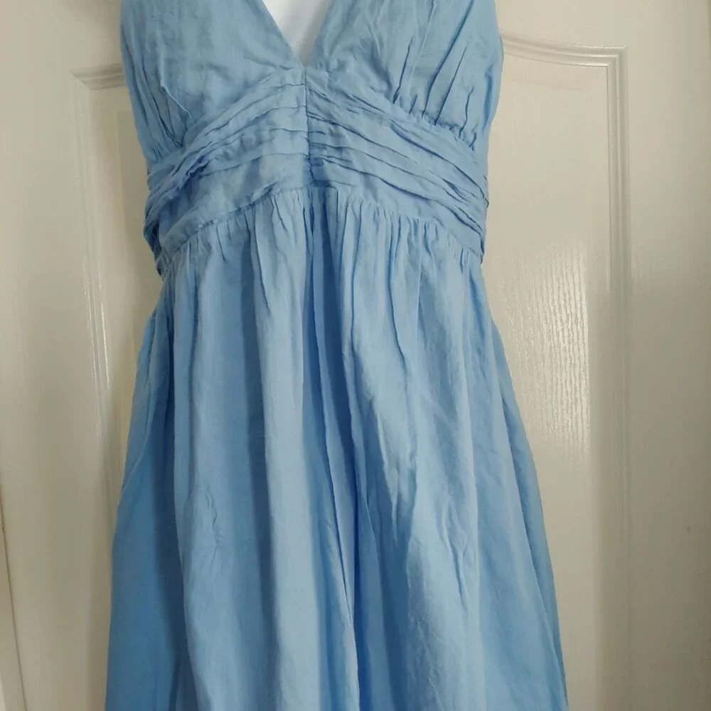 Abercrombie & Fitch Dress Festival Boho Coastal Softgirl Romantic Effortless XLT